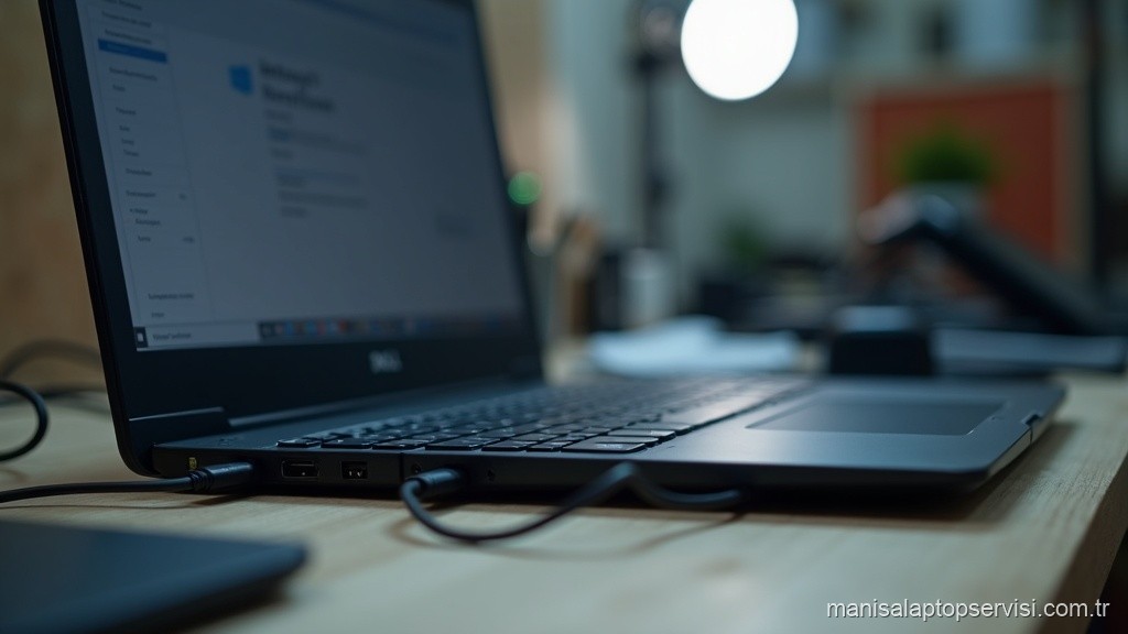 Dell G15 Şarj Olmuyor – Manisa'da Pil ve Adaptör Teşhisi